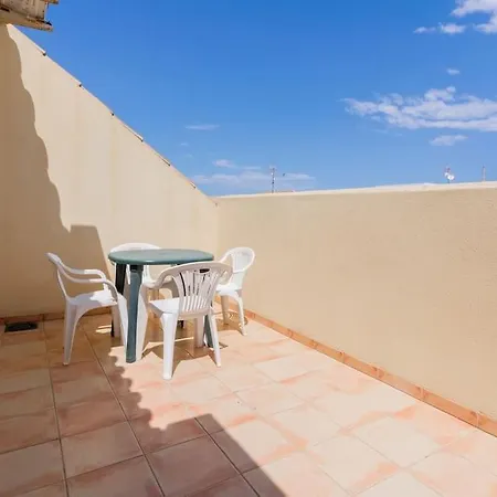 Beachfront Duplex In Xilxes - Seaview & Pool